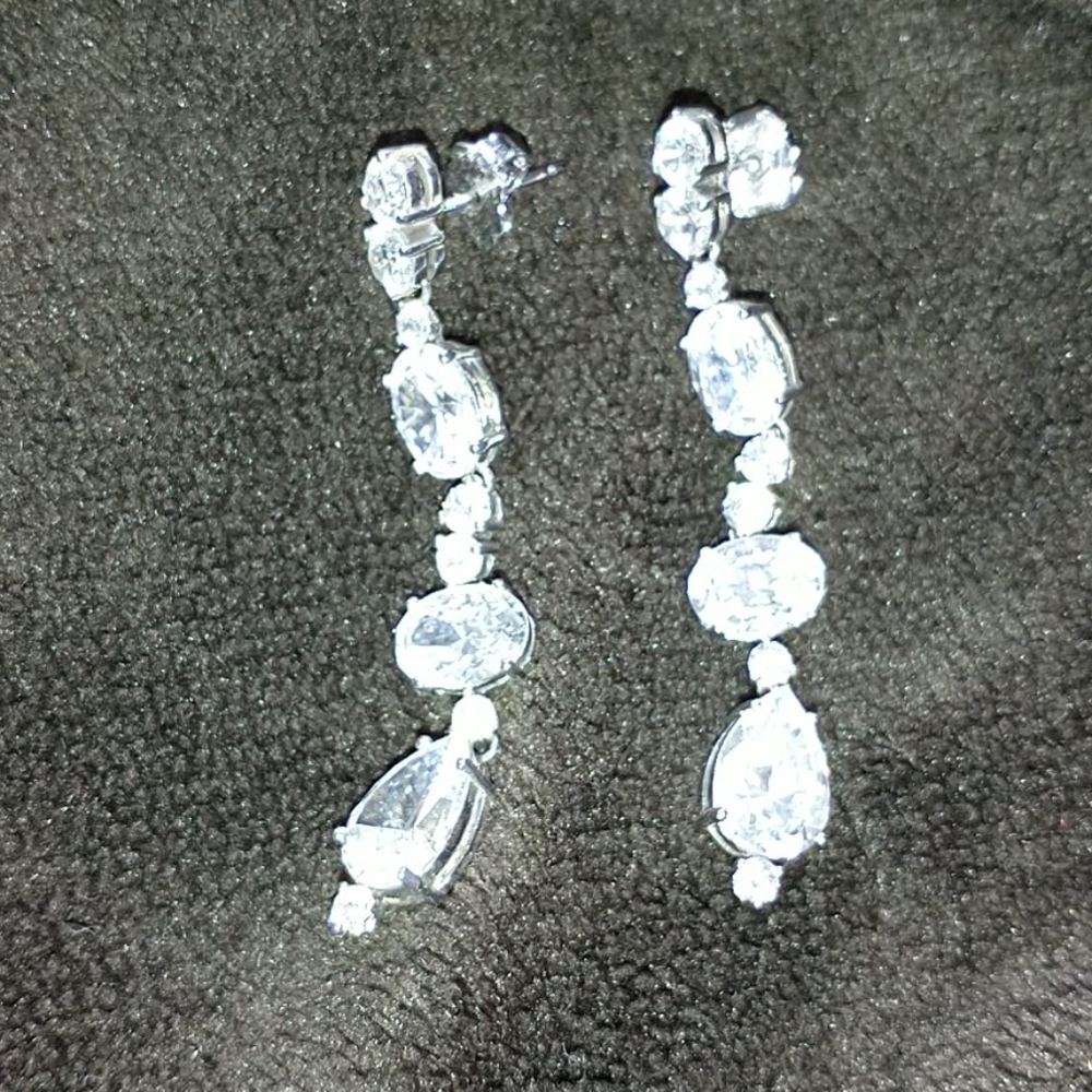 Crystal earrings